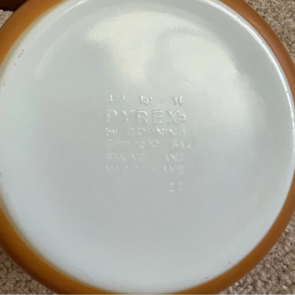 Vintage Pyrex Old Orchard 3 Piece Casserole Set #470 - Picture 2 of 10